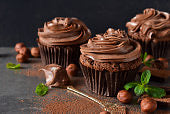 Keto/Low Carb Chocolate Cupcakes