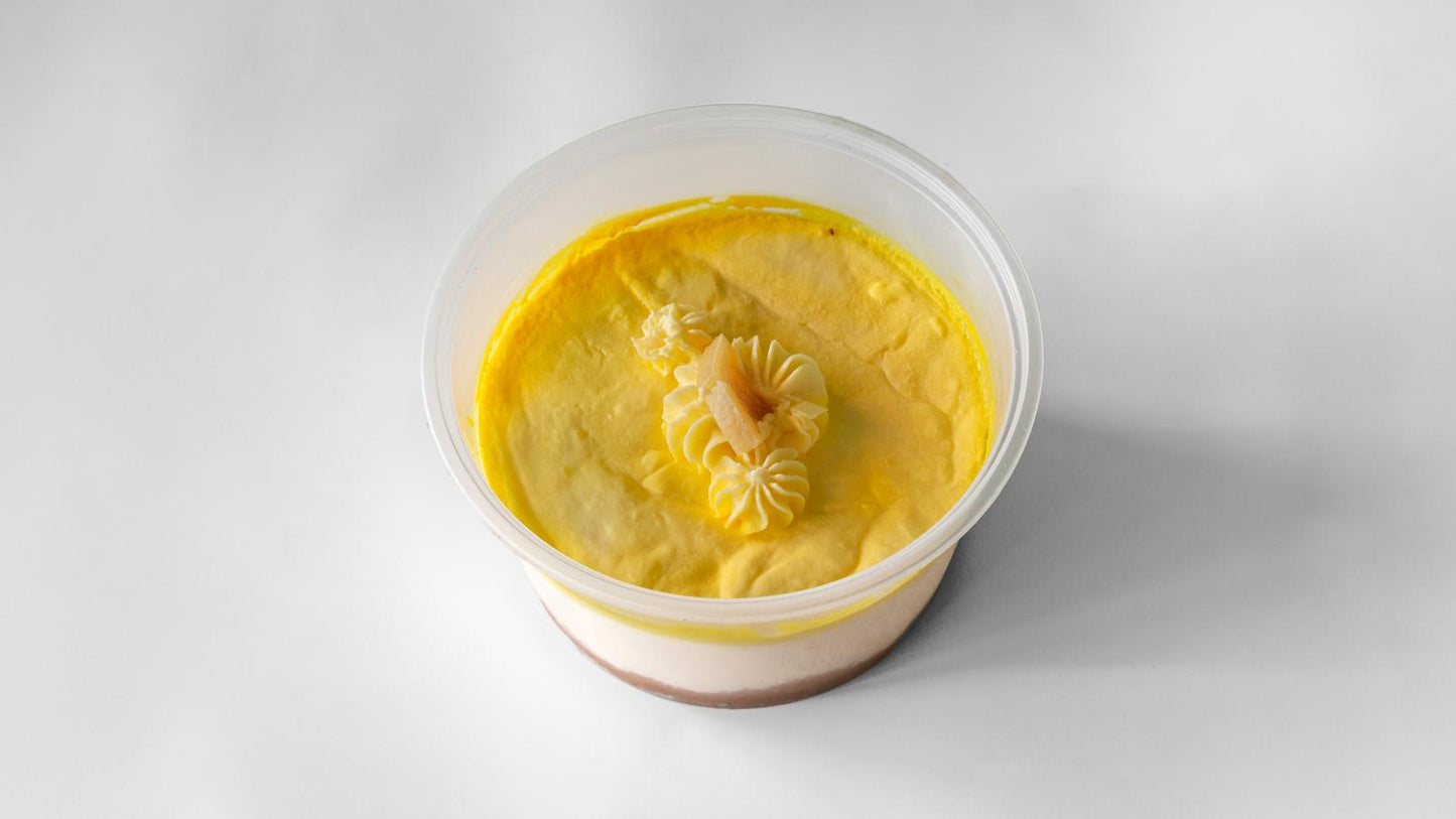Keto/Low Carb Cheese Cake Tub with Lemon Drizzle - 250 g