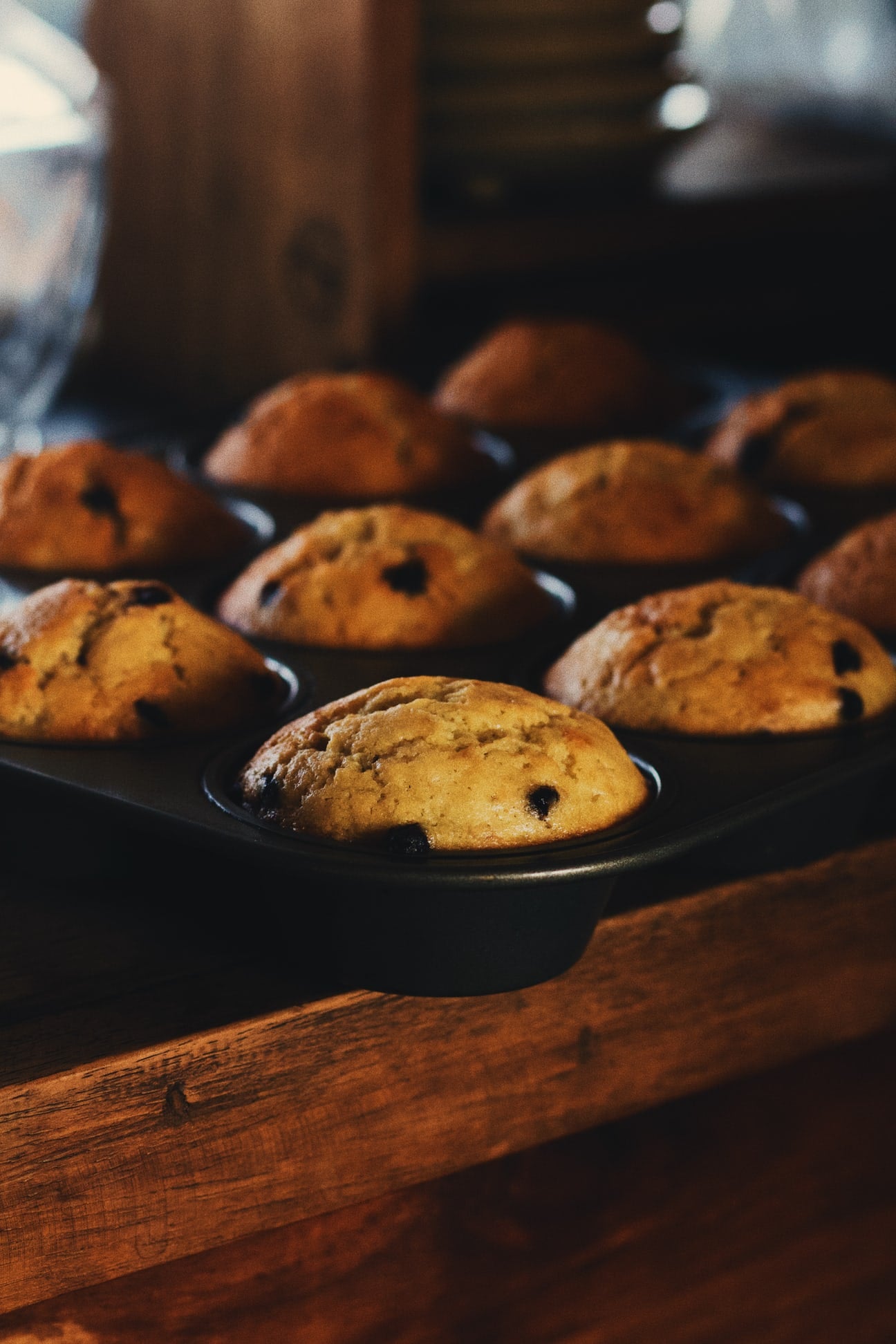 Keto/Low Carb chocolate chip Muffins