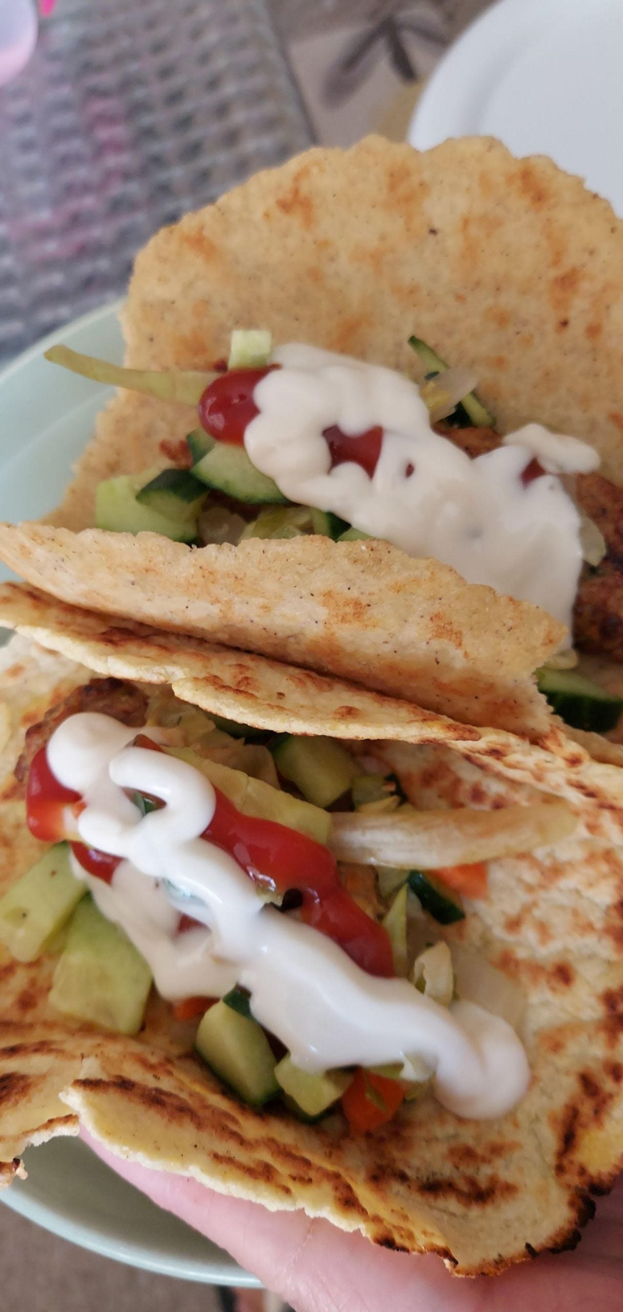 Keto/Low Carb Coconut Flour Tortillas / Flat Bread (with hint of spices)